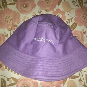 Purple bucket hat “ONE SIZE ONLY “